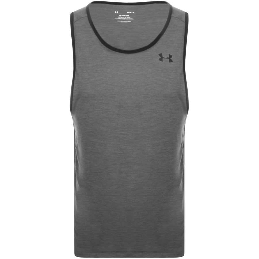 Alternative Image for ProductUnder Armour UA Tech 2.0 Vest T Shirt Grey1